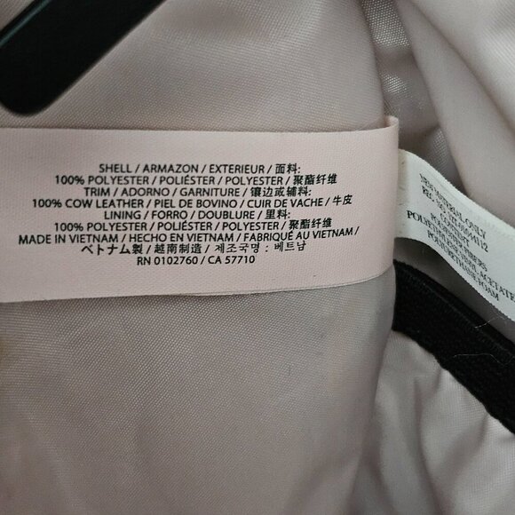 Kate Spade Watson Lane Quilted Hartley Black Backpack Bag COA - Picture 13 of 16